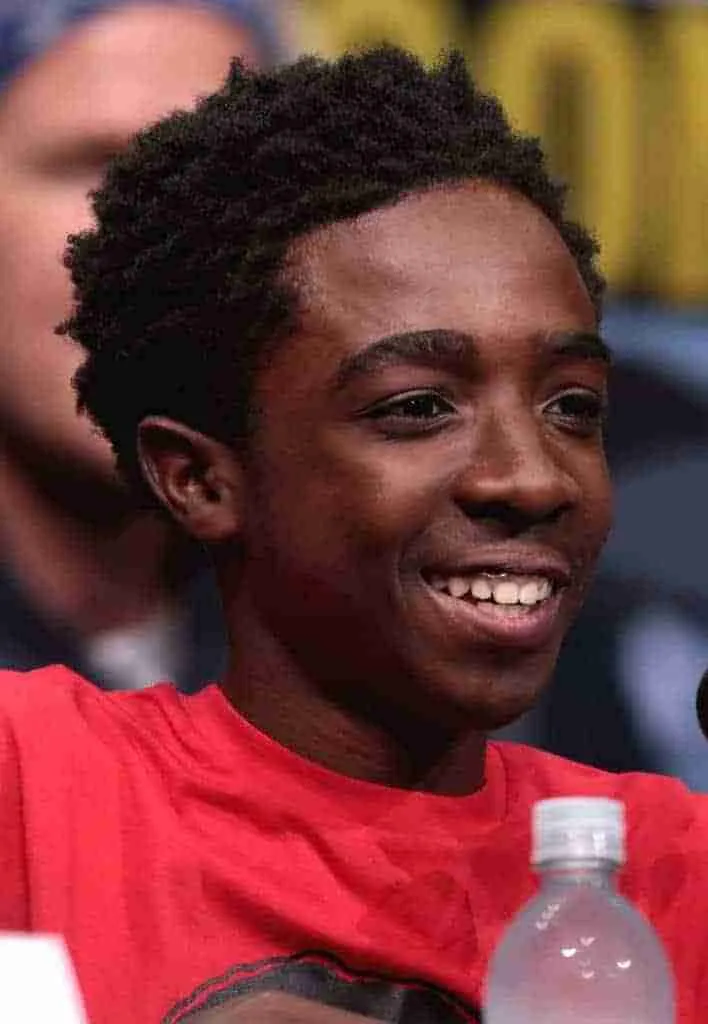Caleb Mclaughlin from stranger things
