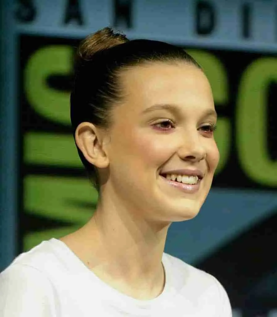Millie bobby brown from stranger things