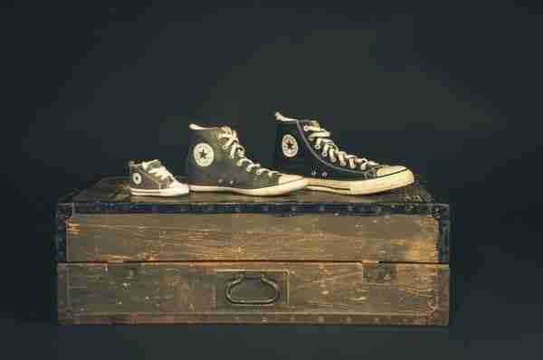 Classic 80s Converse shoes