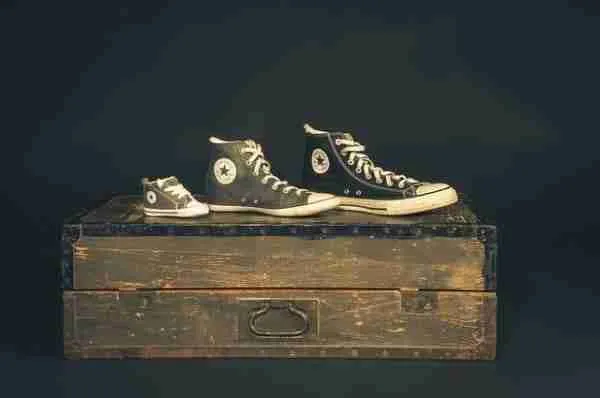 Classic 80s Converse shoes
