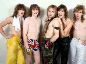 Def Leppard in the 80s