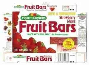 Fruit wrinkes from the 80s