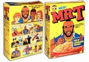 Mr. T Cereal from the 80s