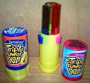 Push Pop Candy from the 80s