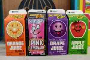 Topps Bubble Gum Juice