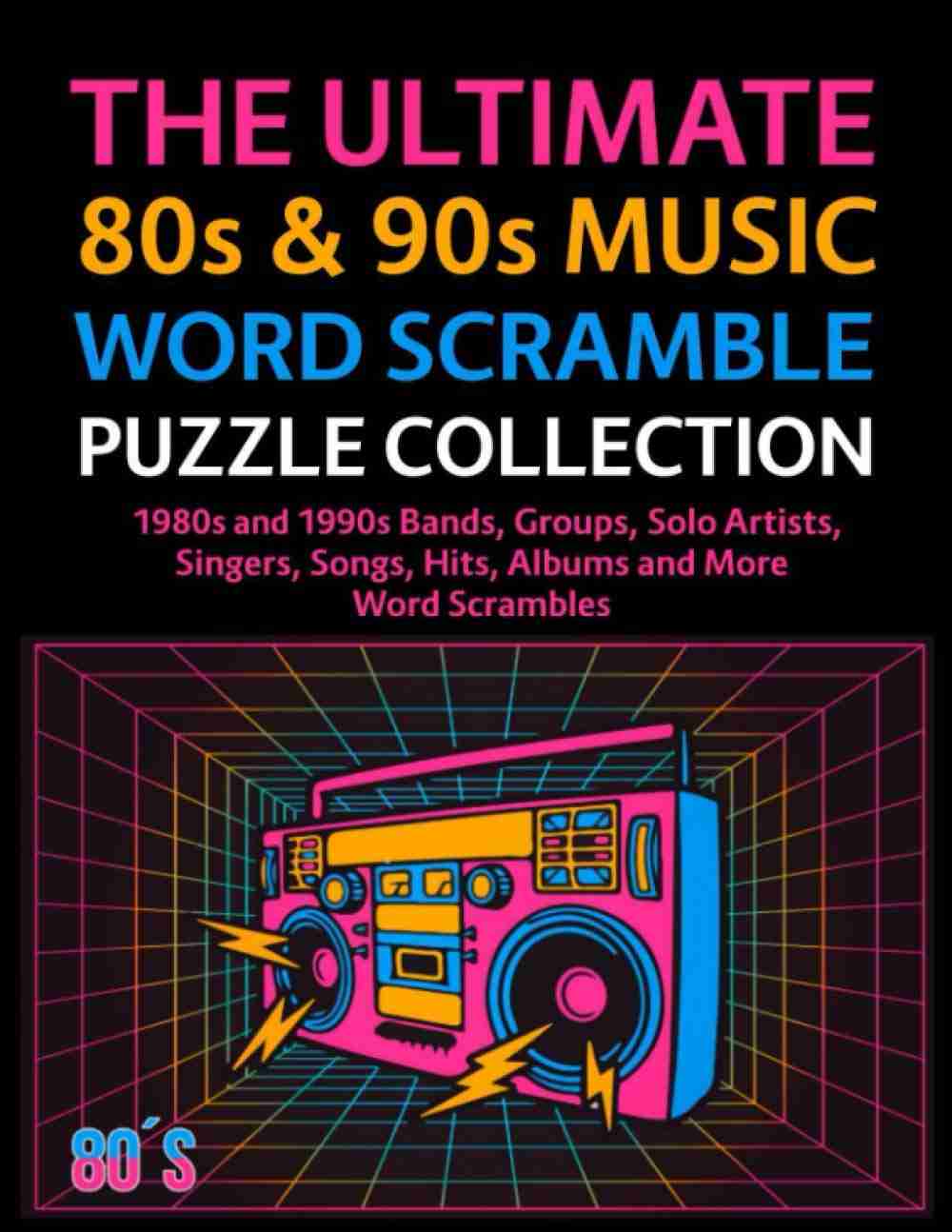 80s word scramble