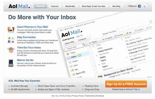 aol in the 80s