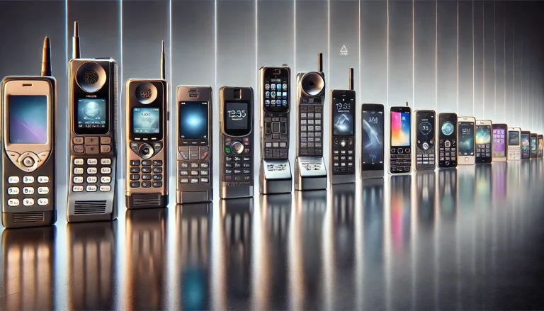 Cell phone evolution
