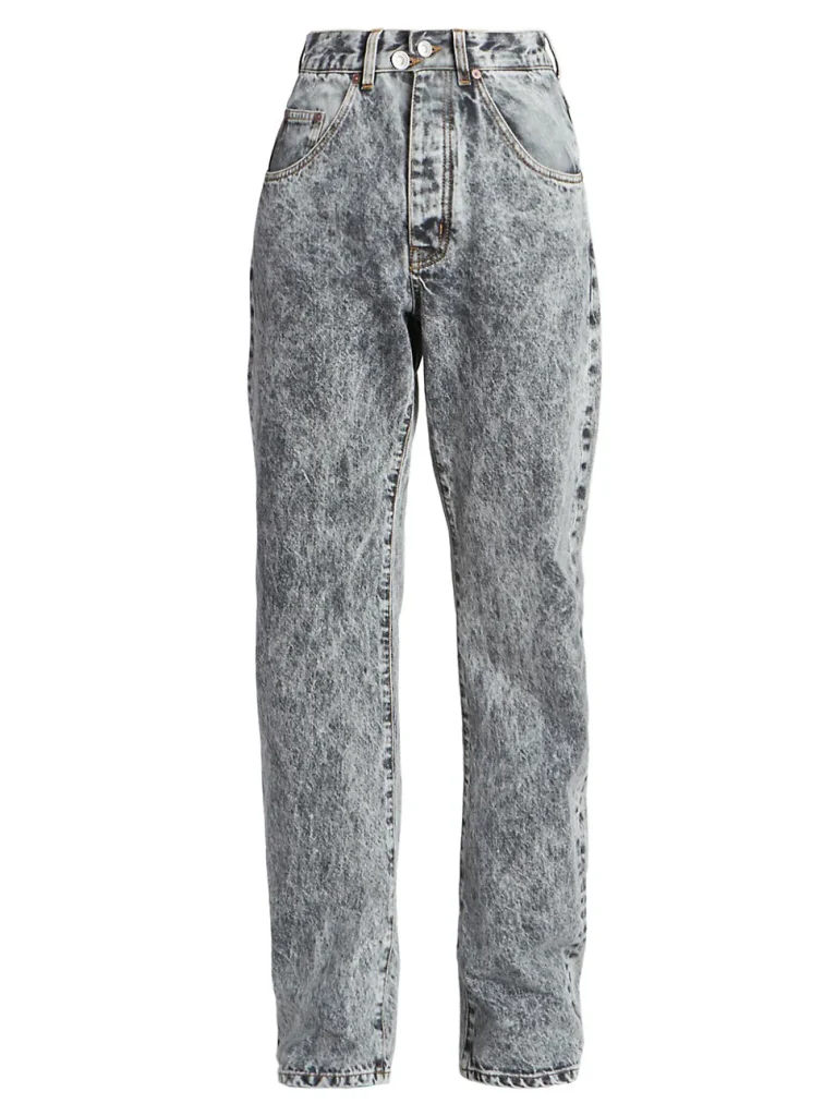 Acid wash jeans