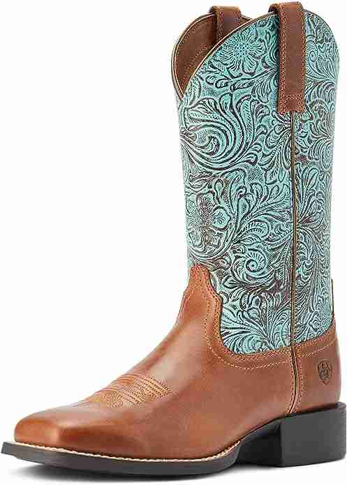 Get Ready to Turn Heads with the Hottest Cowgirl Boots for Wide Calves 3 Ariat Women's Round Up Wide Square Toe Western Cowboy Boot