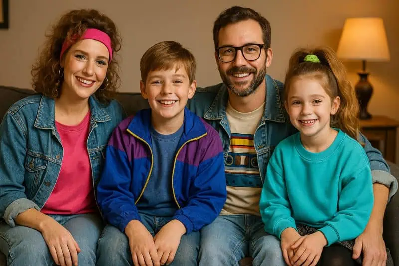 80s family night