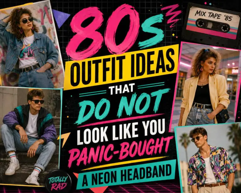 80s Outfit Ideas That Do Not Look Like You Panic-Bought a Neon Headband