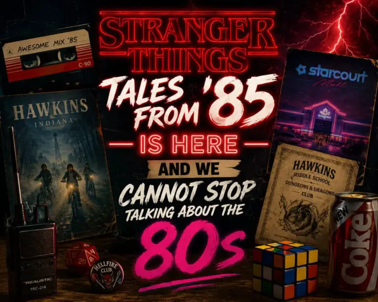 Stranger Things: Tales From ’85 Is Here and We Cannot Stop Talking About the 80s