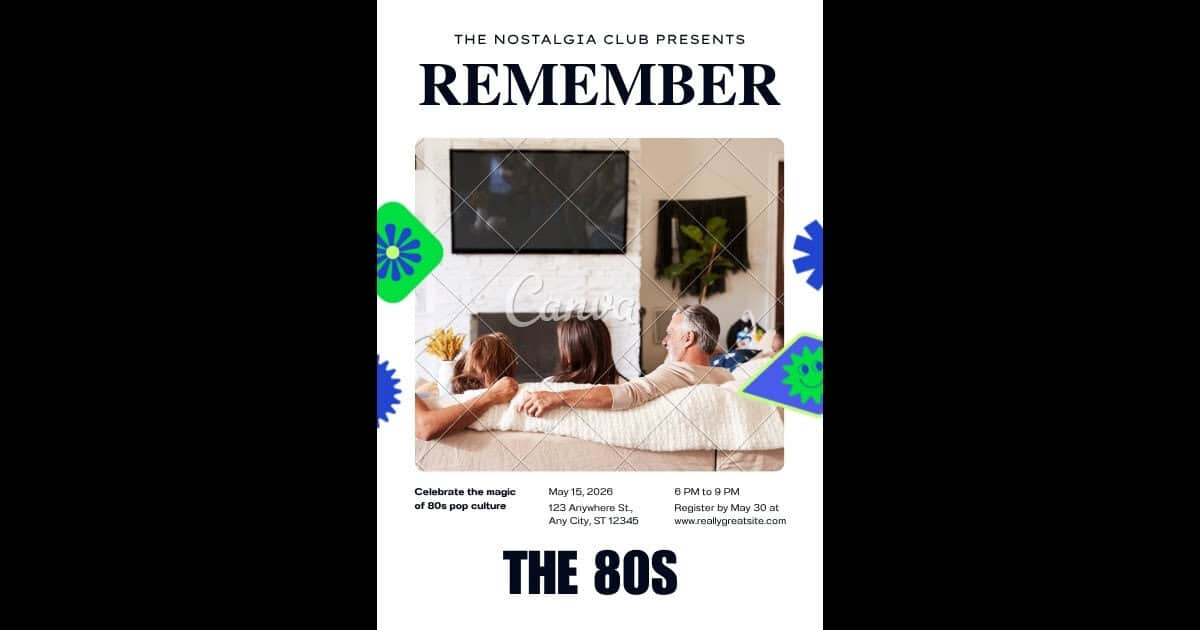 Kids in 1980s basement watching TV - Stranger Things 80s nostalgia
