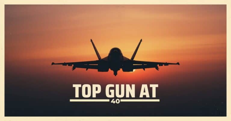 Top Gun 40th anniversary - 1980s nostalgia blog header image
