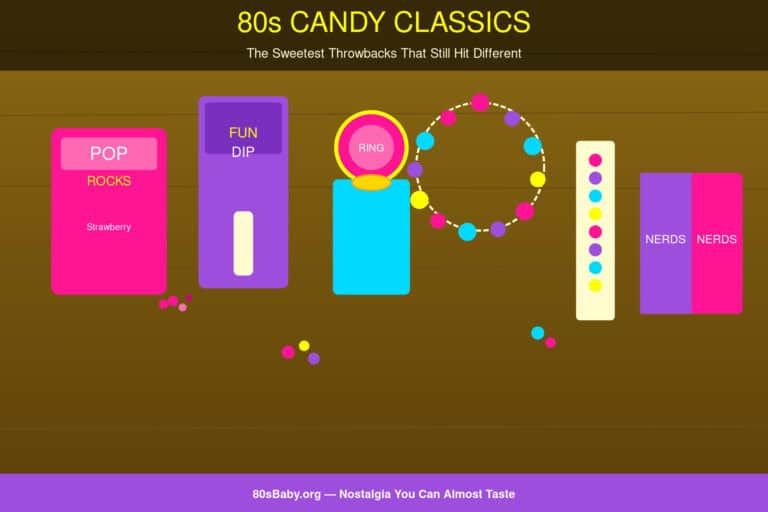 80s Retro Candy - nostalgic childhood sweets and treats