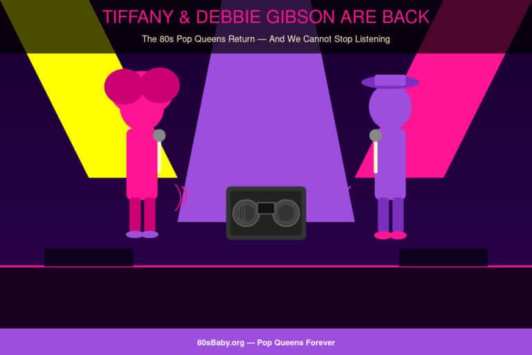 Tiffany vs Debbie Gibson - 80s pop star rivalry and Christmas songs